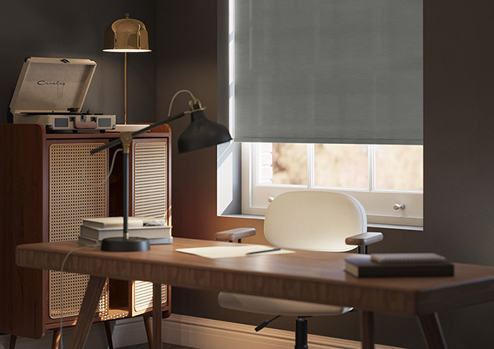 Amalfi, Bastille Grey - Twist&Fit Roller Blind - Image 5
